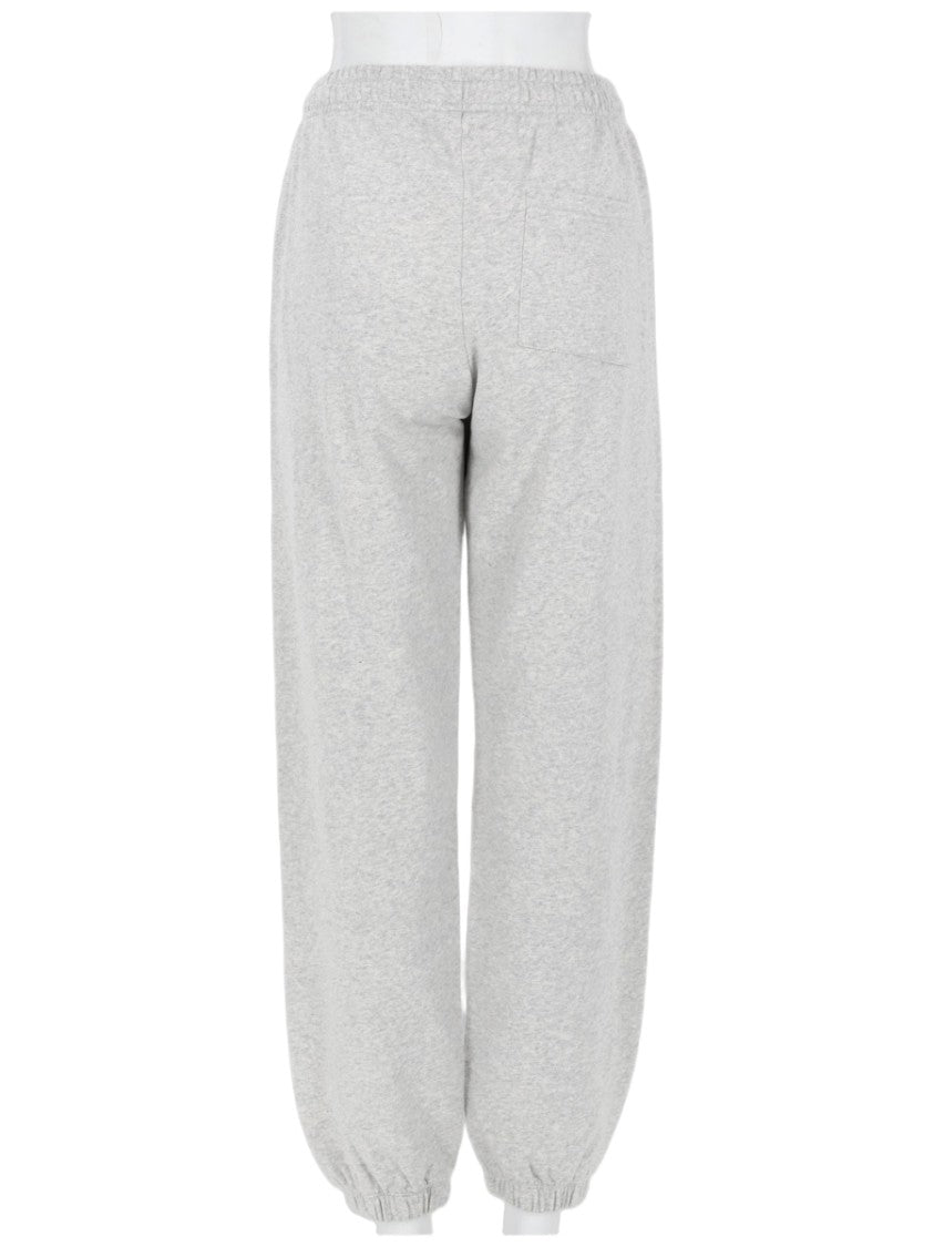Sporty And Rich Grey Cotton Ny Health Club Sweatpants