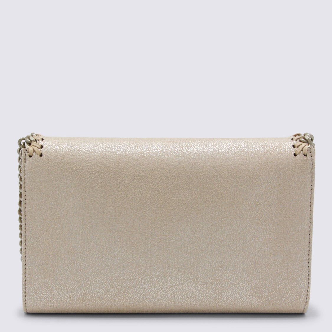 Stella Mccartney Gold Faux Leather Falabella Mini Crossbody Bag