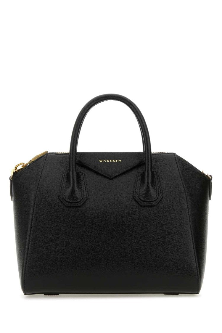 Givenchy Black Leather Small Antigona Handbag