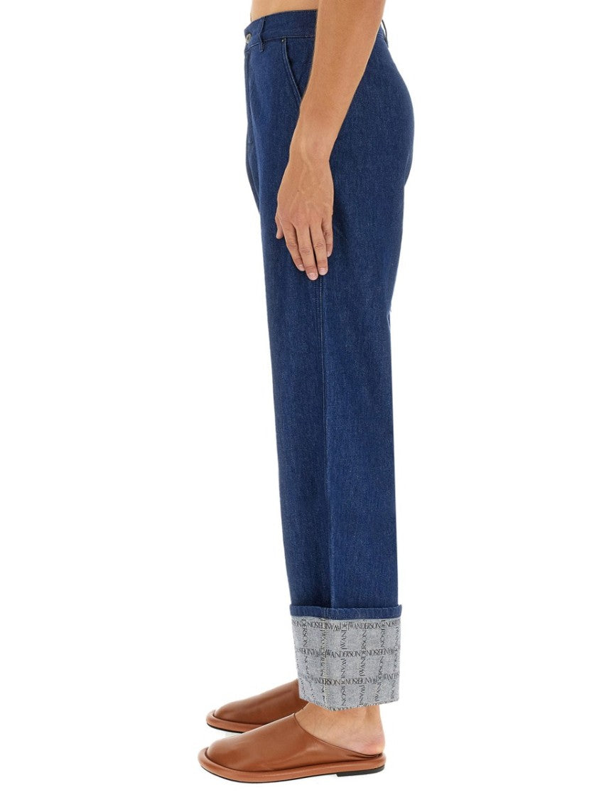 J. W. Anderson High-Waisted Relaxed Fit Jeans