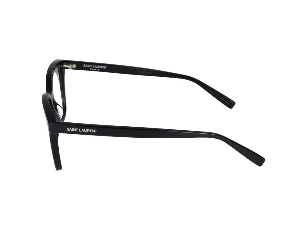 Saint Laurent Eyeglasses Sl 672 001 Black Black Transparent 55/18/145
