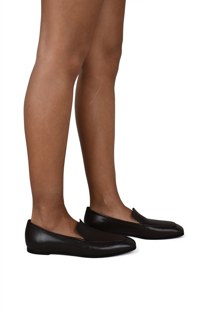 Anest Collective Slip-On Kidskin Flats With Pointed Toe
