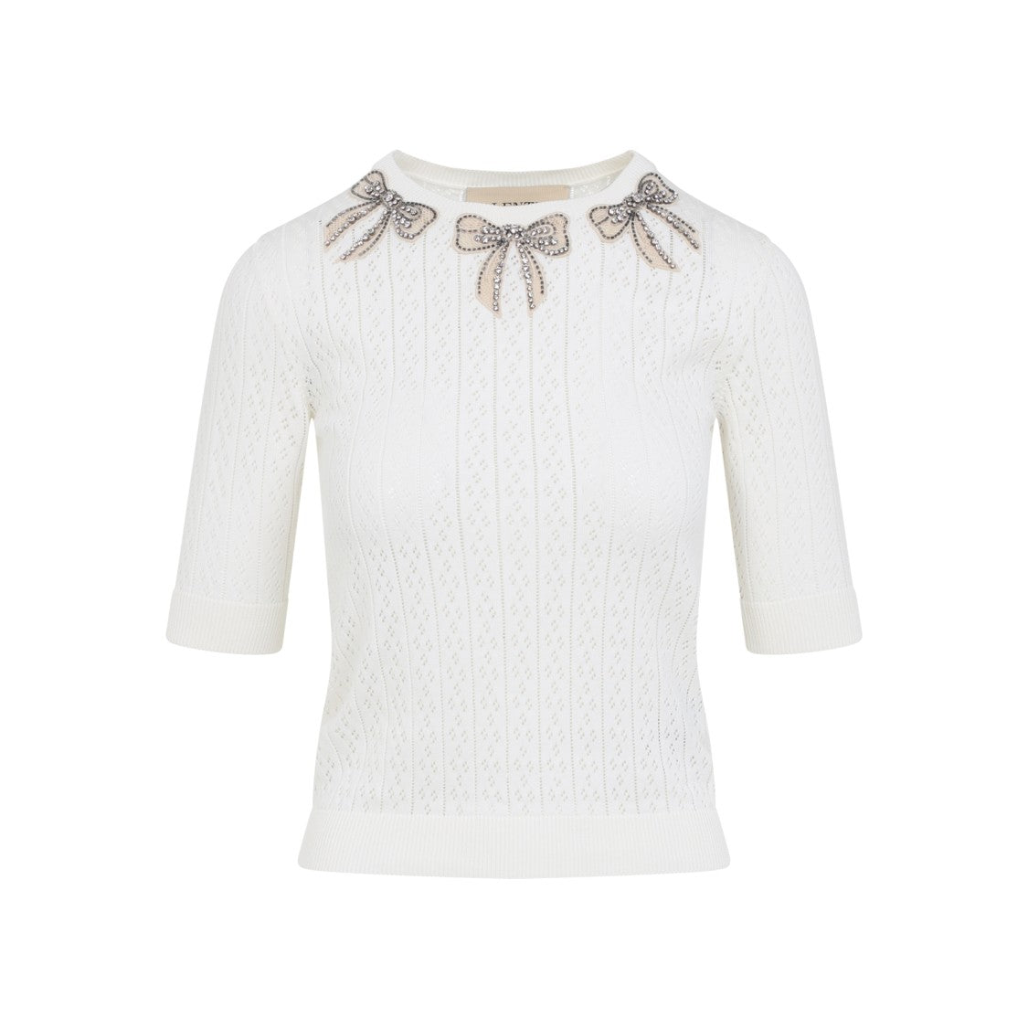 Valentino Soft Cotton White Sweater