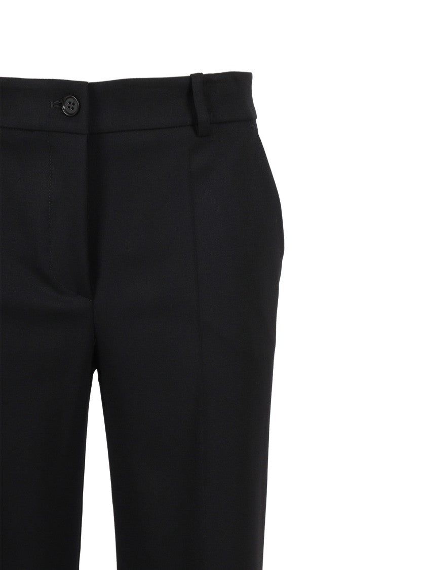P.A.R.O.S.H. Tailored Straight-Leg Trousers With High Waist