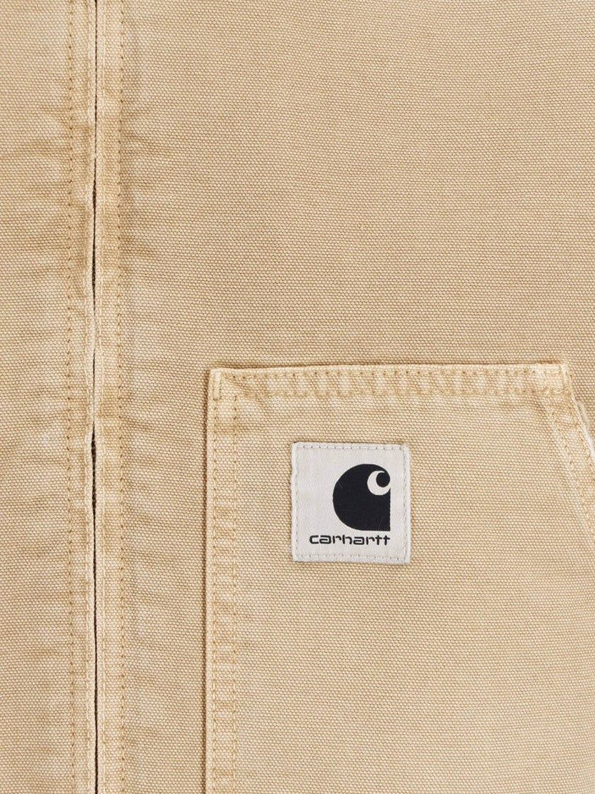 Carhartt Wip Beige Og Arcan Organic Cotton Jacket
