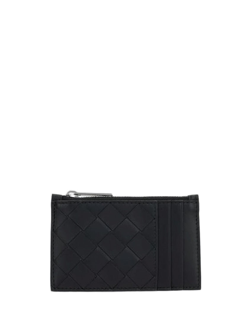 Bottega Veneta Rectangular Calf Leather Card Wallet