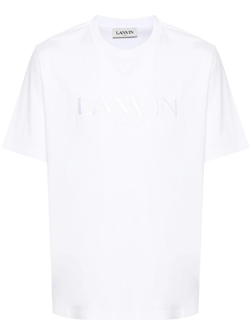 Lanvin Logo-Embroidered T-Shirt
