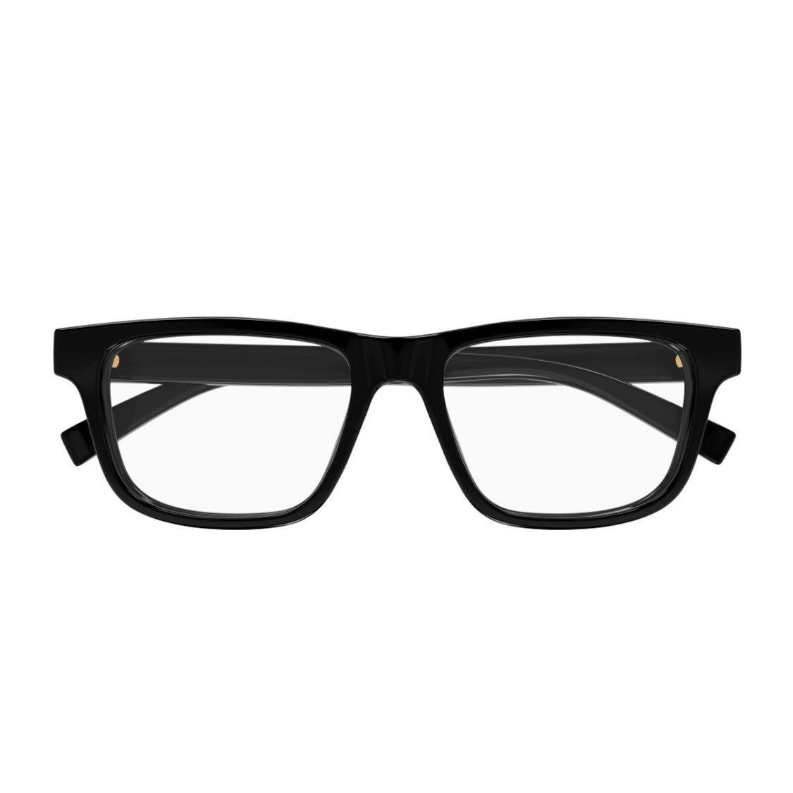 Gucci Black Gg1987o Linea Sign Fabric Rectangular Sunglasses