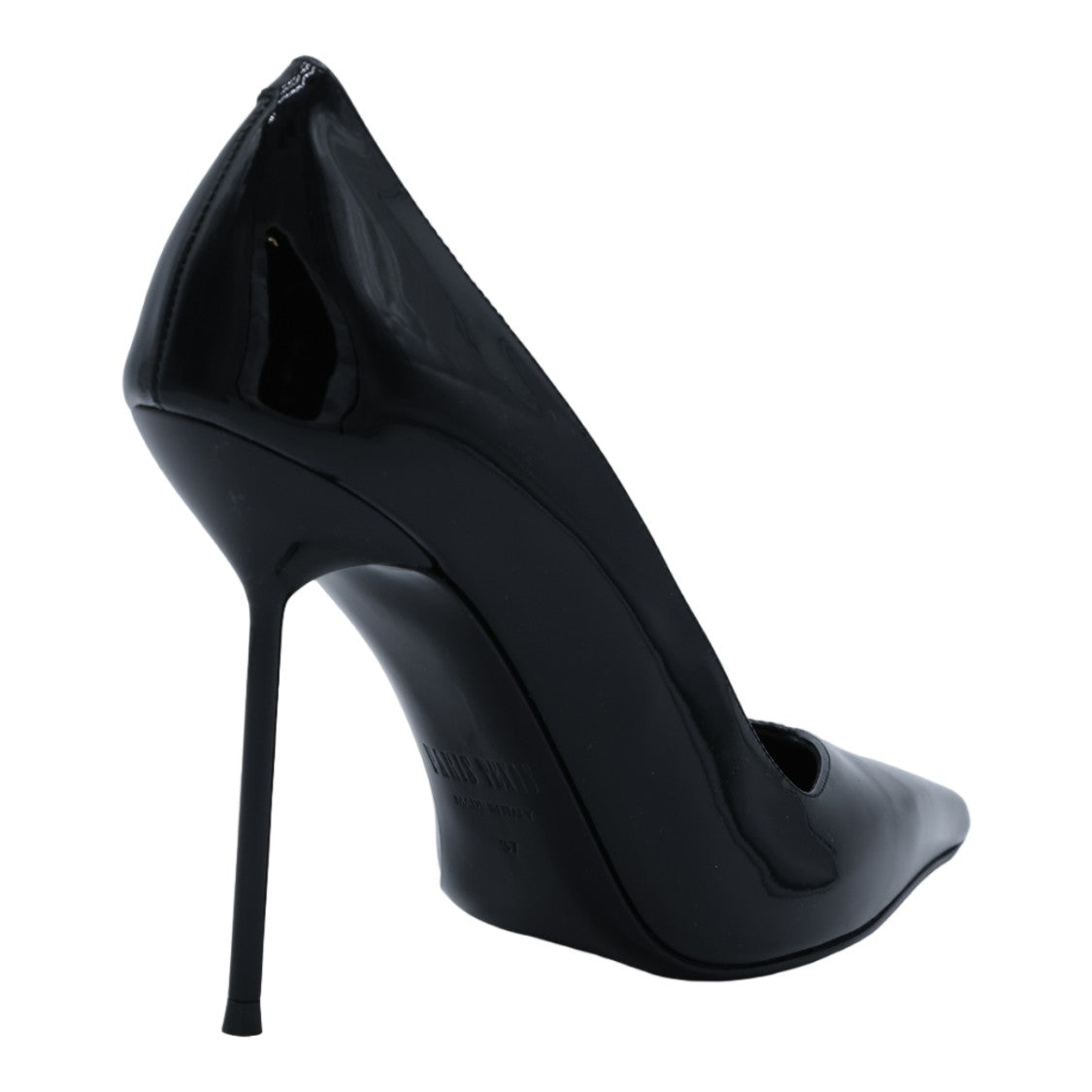 Paris Texas High-Heeled Black Pumps With Glossy Patent Finish