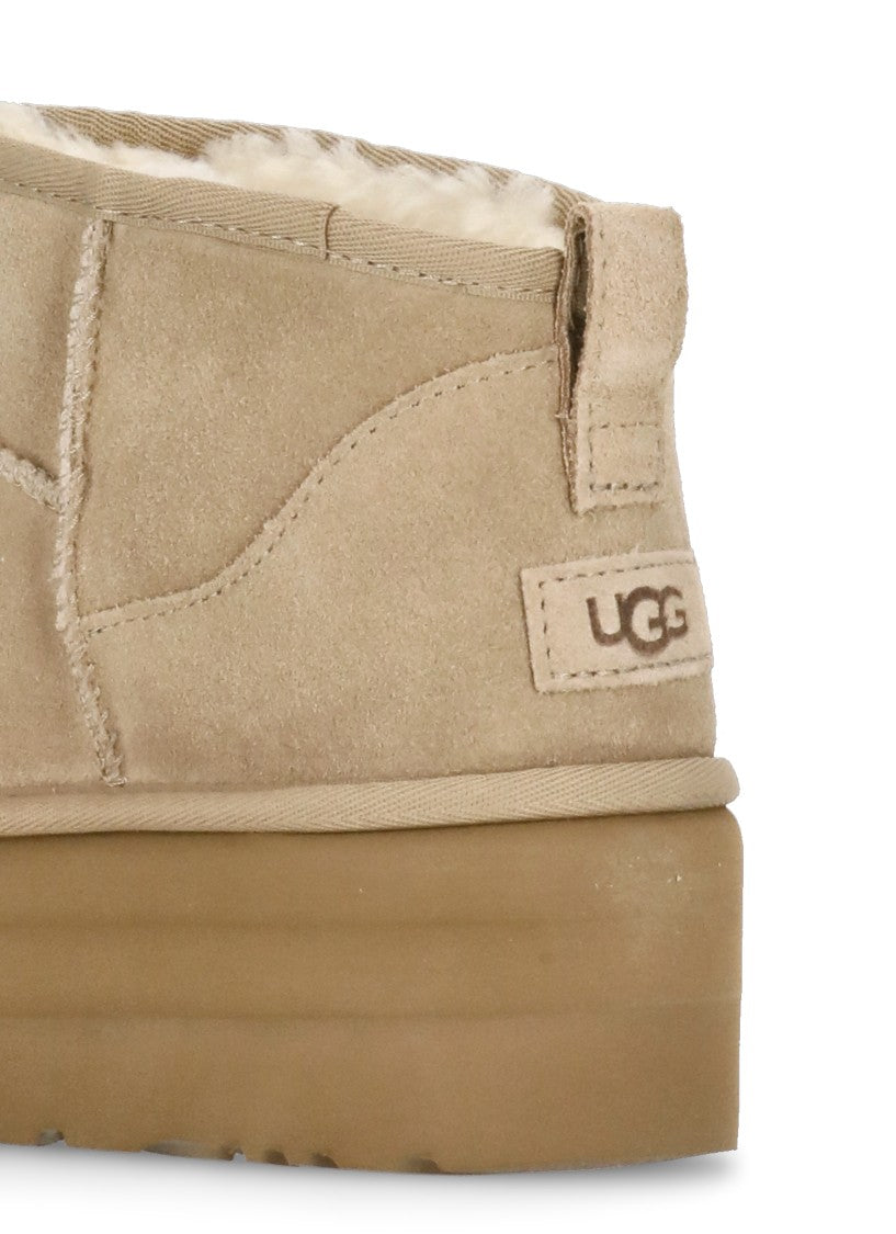 Ugg Classic Ultra Mini Platform Ankle Boots