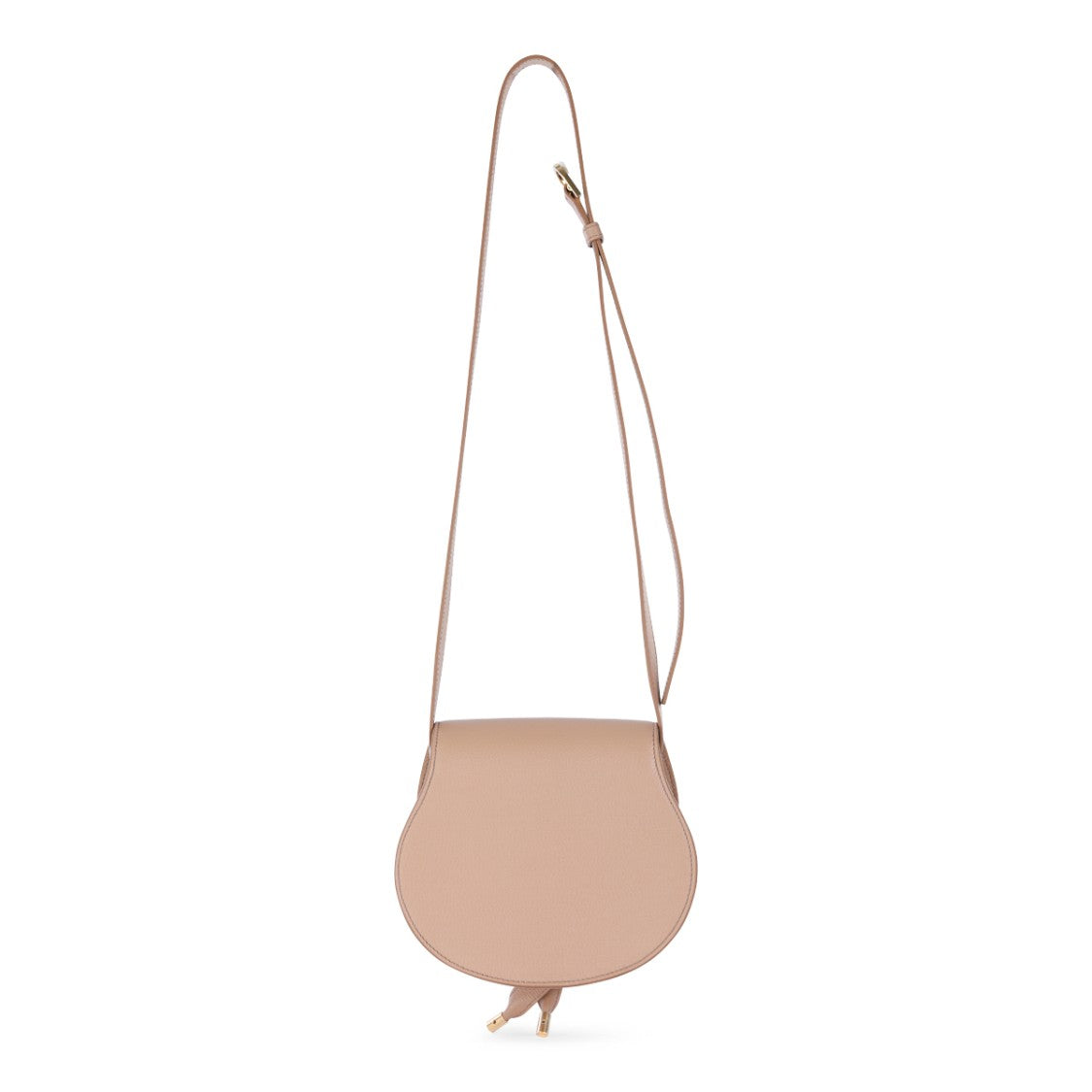 Chloé Light Pink Leather Marcie Crossbody Bag