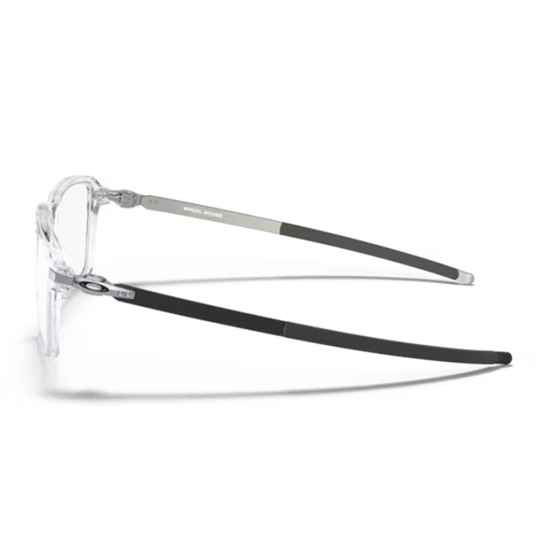 Oakley Transparent Ox8166 Wheel House Fabric-Blend Square Sunglasses