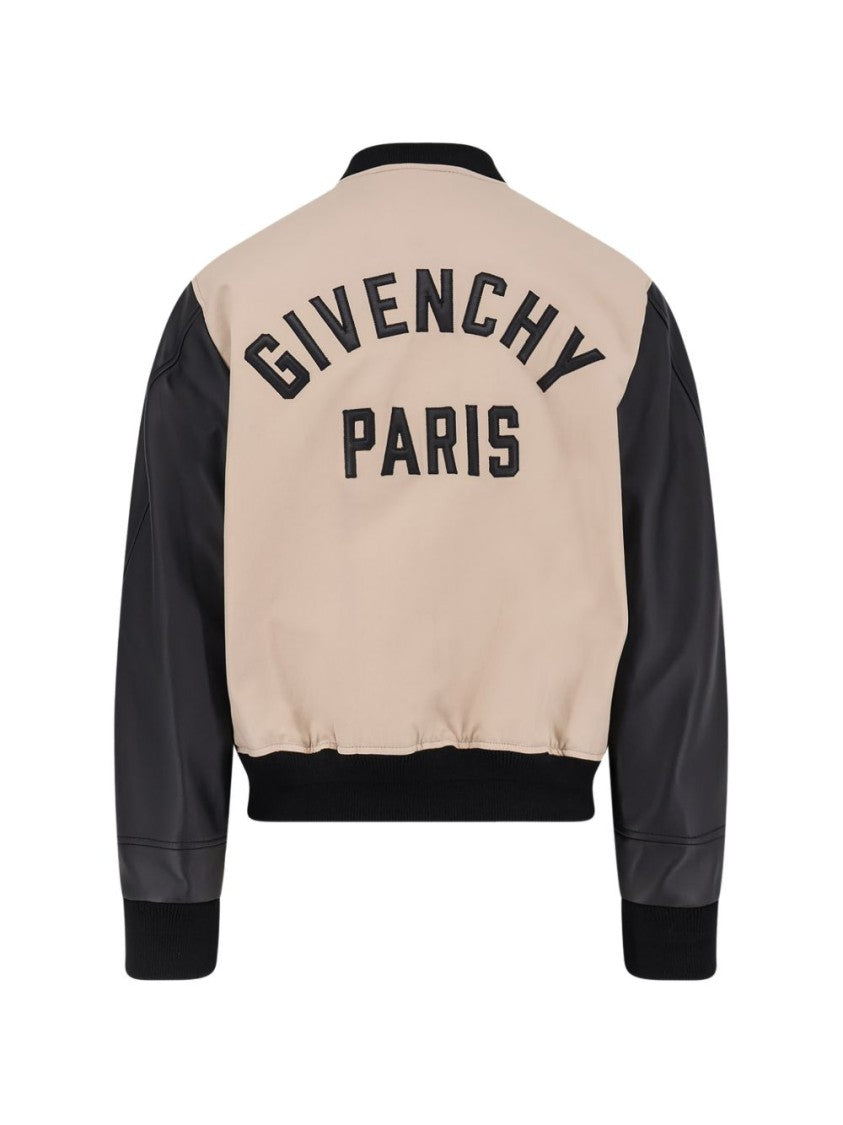 Givenchy Silk And Nylon Lightweight Zip Jacket