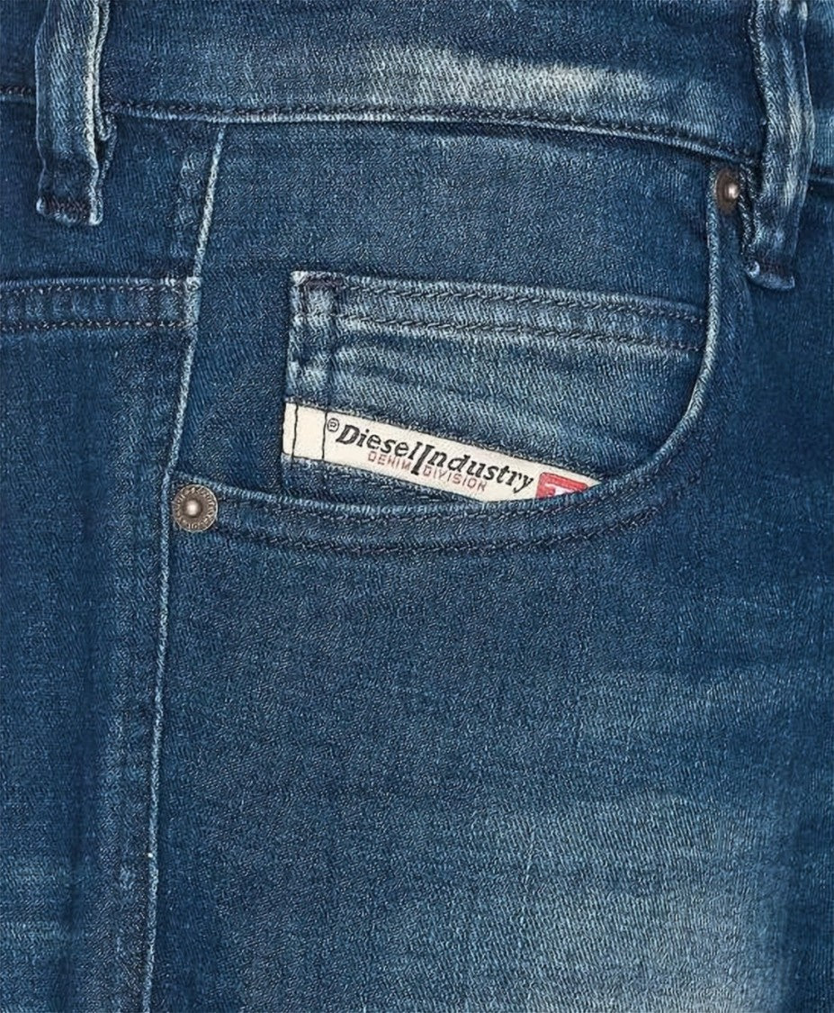 Diesel Straight-Leg Denim Pants With Classic Five-Pocket Design