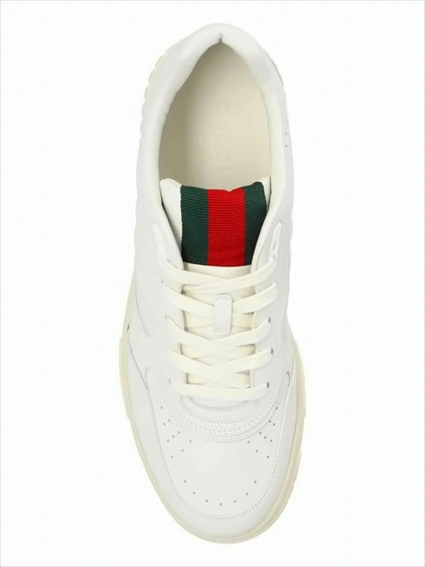 Gucci Low-Top Sneakers With Striped Fabric Detail