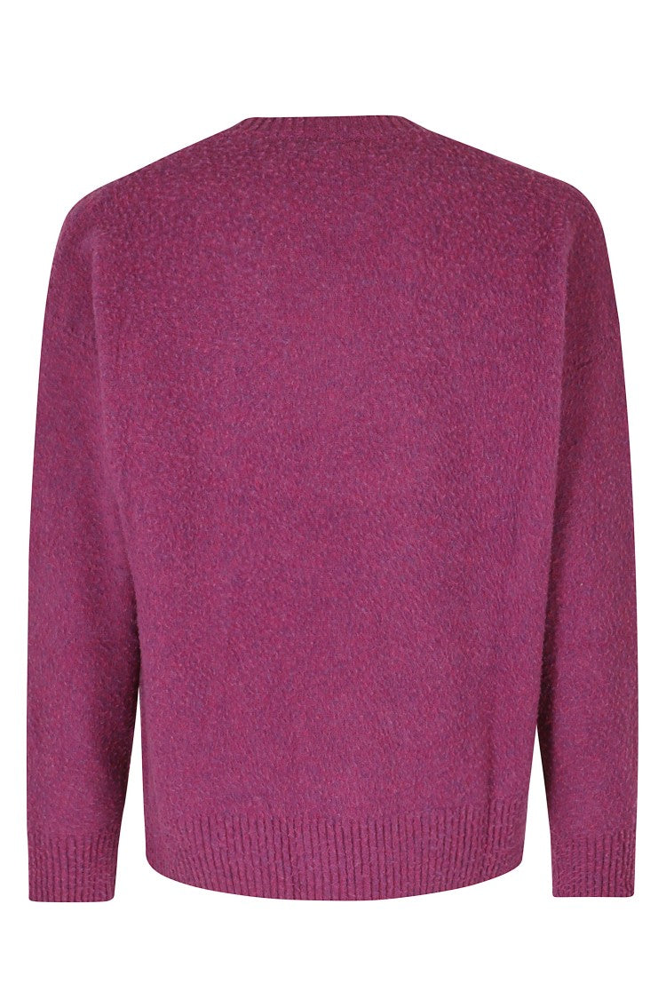 Roberto Collina Casentino Crew-Neck Ribbed Merino Wool Sweater