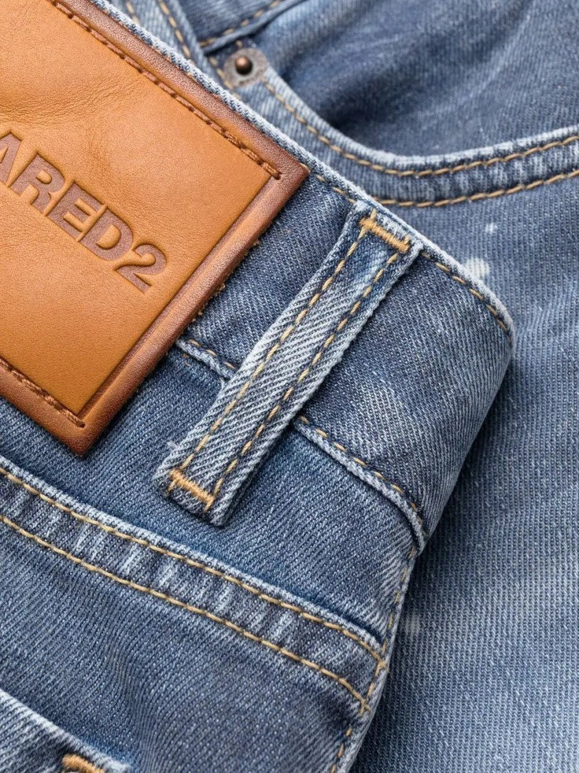 Dsquared2 Straight Jeans With Five-Pocket Design