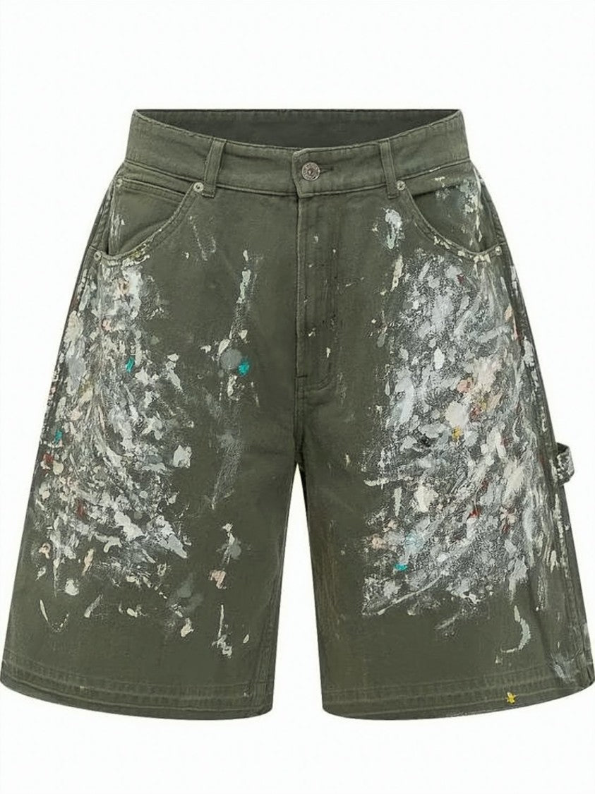 Gallery Dept. Painterly Splatter Design Utility Shorts