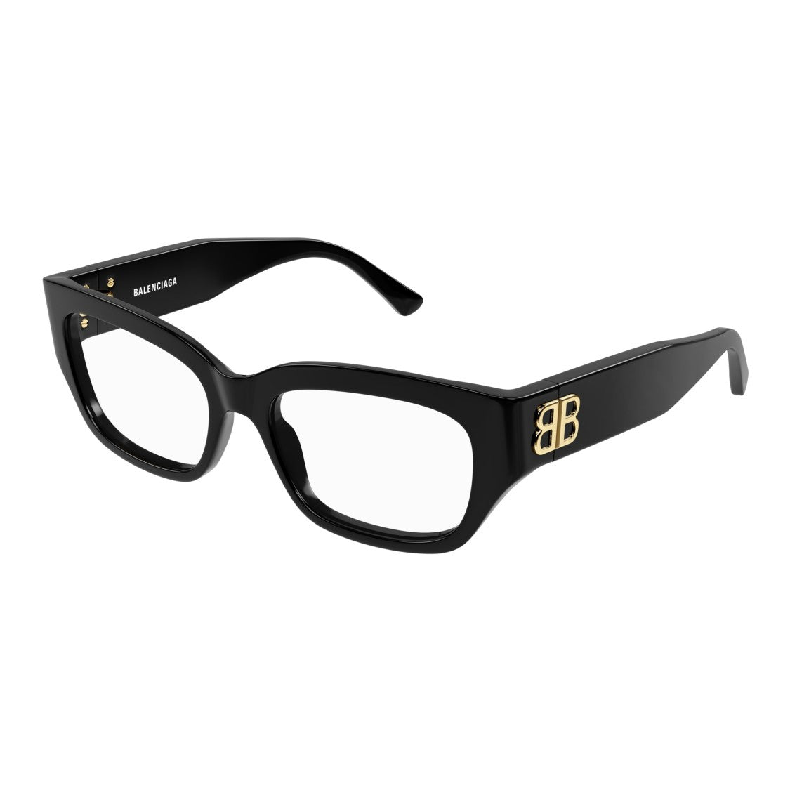 Balenciaga Bb0363o Bold Rectangular Frame Eyeglasses