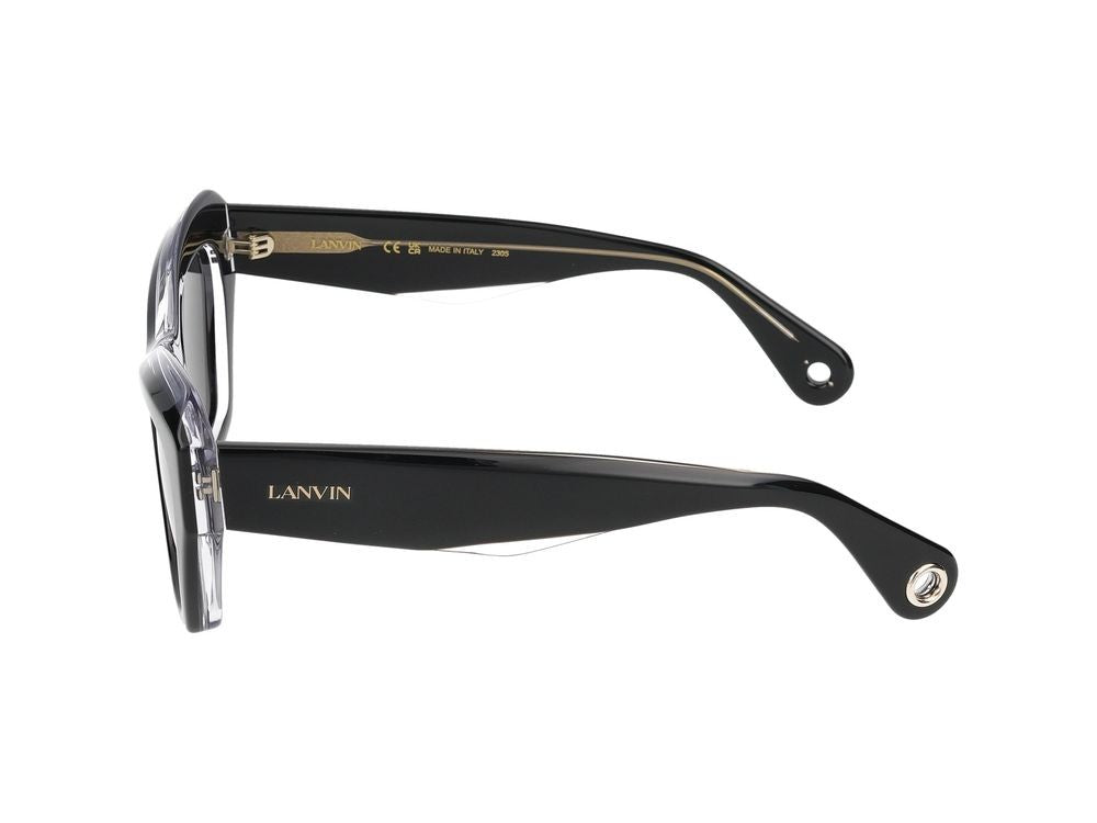 Lanvin Sunglasses Lanvin Lnv663s 010 Black/Crystal 53/19/140