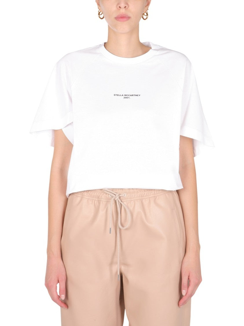 Stella Mccartney Cropped Crew Neck T-Shirt