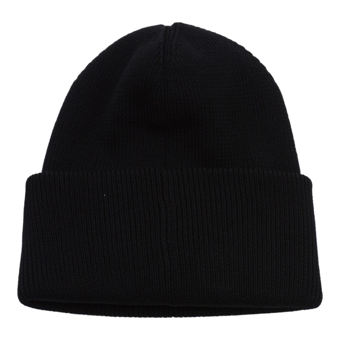 Canada Goose Folded Cuff Embroidered Emblem Knit Beanie