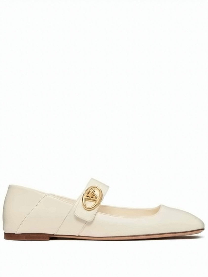 Valentino Pointed Toe Flat Shoes