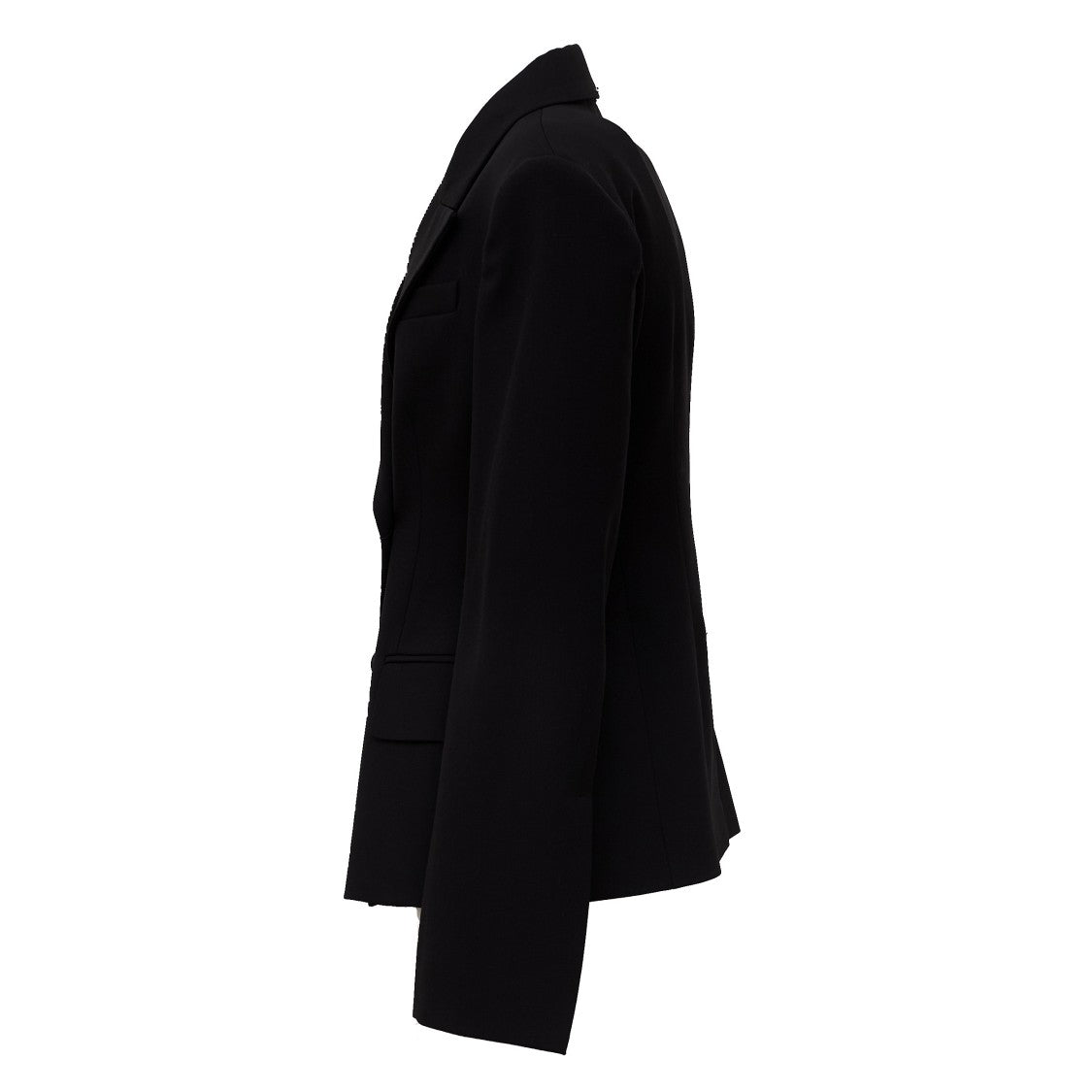 Sportmax Fresia Bielastica Double-Breasted Wool Blazer