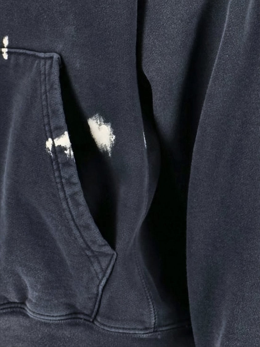 Gallery Dept. Painted Logo Pullover Hoodie With Distressed Finish