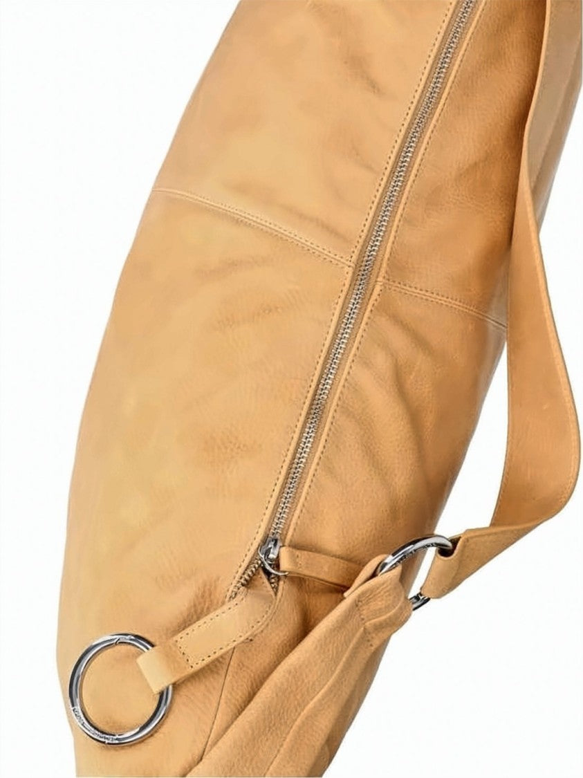 Paloma Wool Large Slouchy Leather Shoulder Bag With Ring Accents