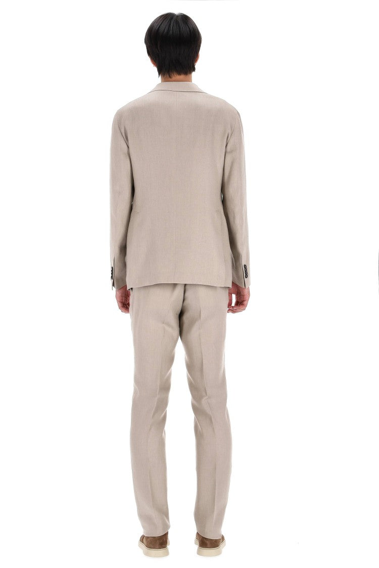 Tagliatore Vesuvio Pure Linen Dress