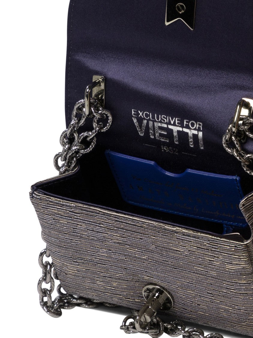 Amato Daniele Textured Gold Crossbody Bag