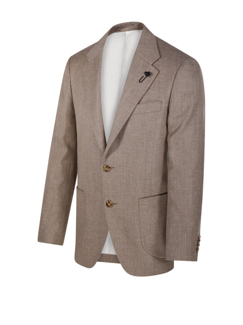 Lardini Tailored Blazer With Notched Lapel