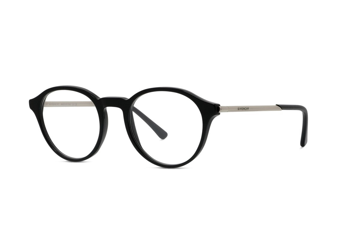 Givenchy Gv50109u Rounded Keyhole Acetate Eyeglasses