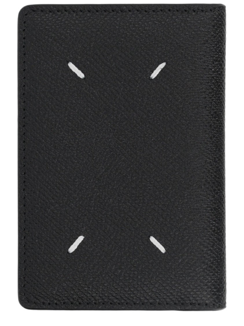 Maison Margiela Textured Minimalist Leather Cardholder