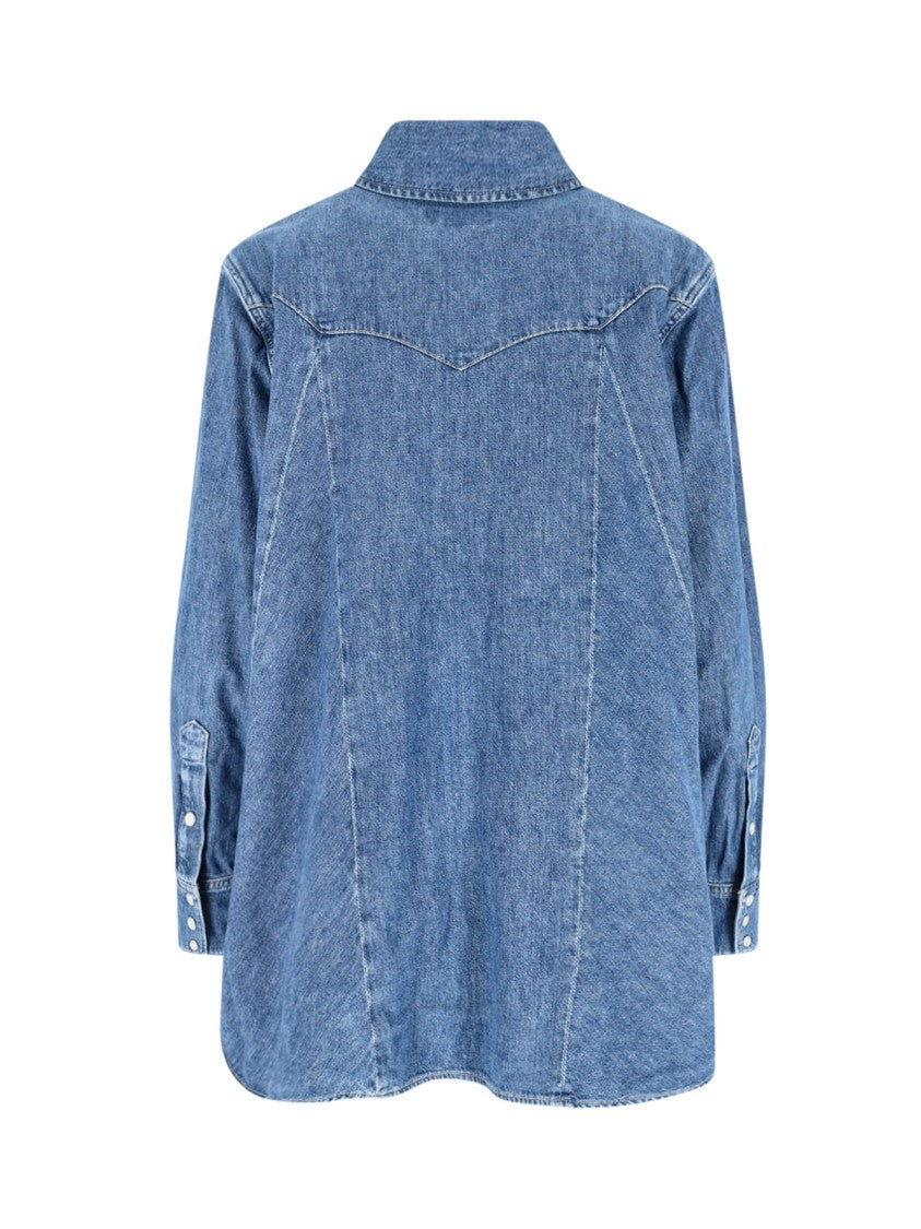 Polo Ralph Lauren "Western" Denim Shirt – Blue