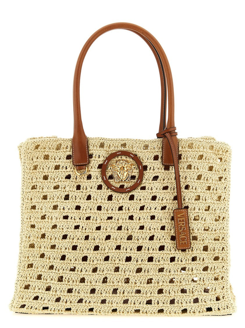 Versace 'La Medusa' Large Shopping Bag