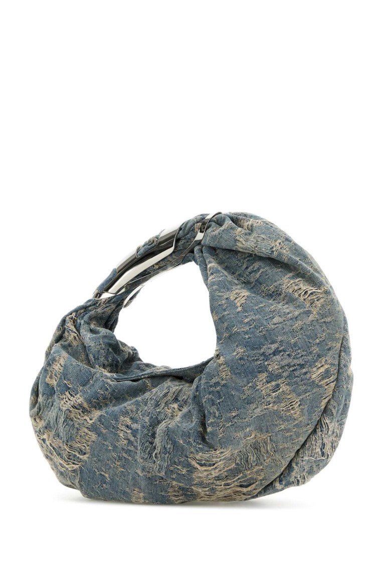 Diesel Denim Grab-D Hobo Shopping Bag
