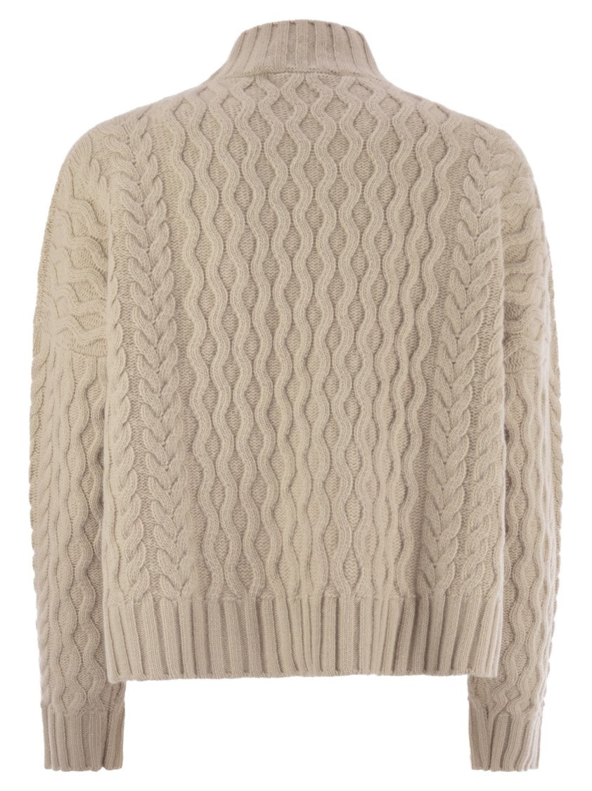Max Mara Yard - Boxy Sweater In Wool Yarn
