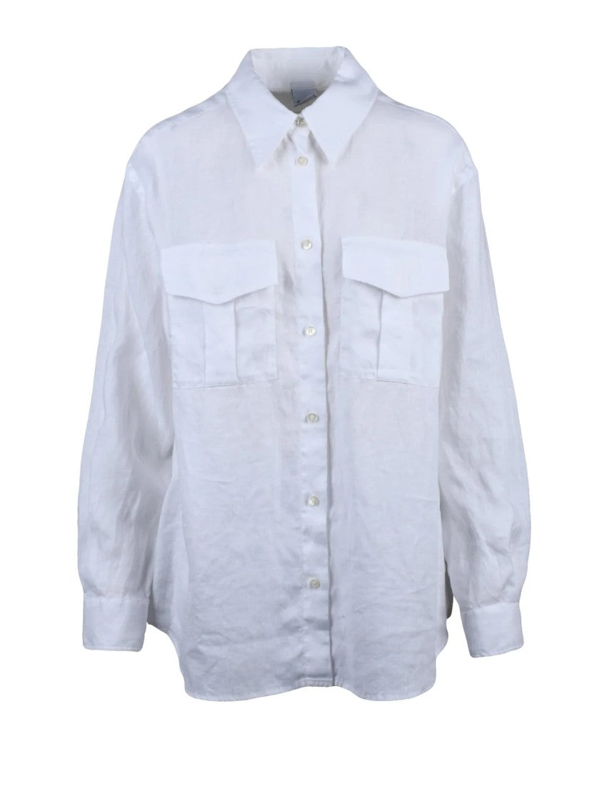 Aspesi White Linen Shirt