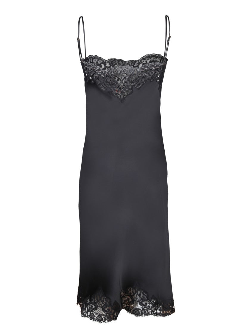 Stella Mccartney Black Lace Dress