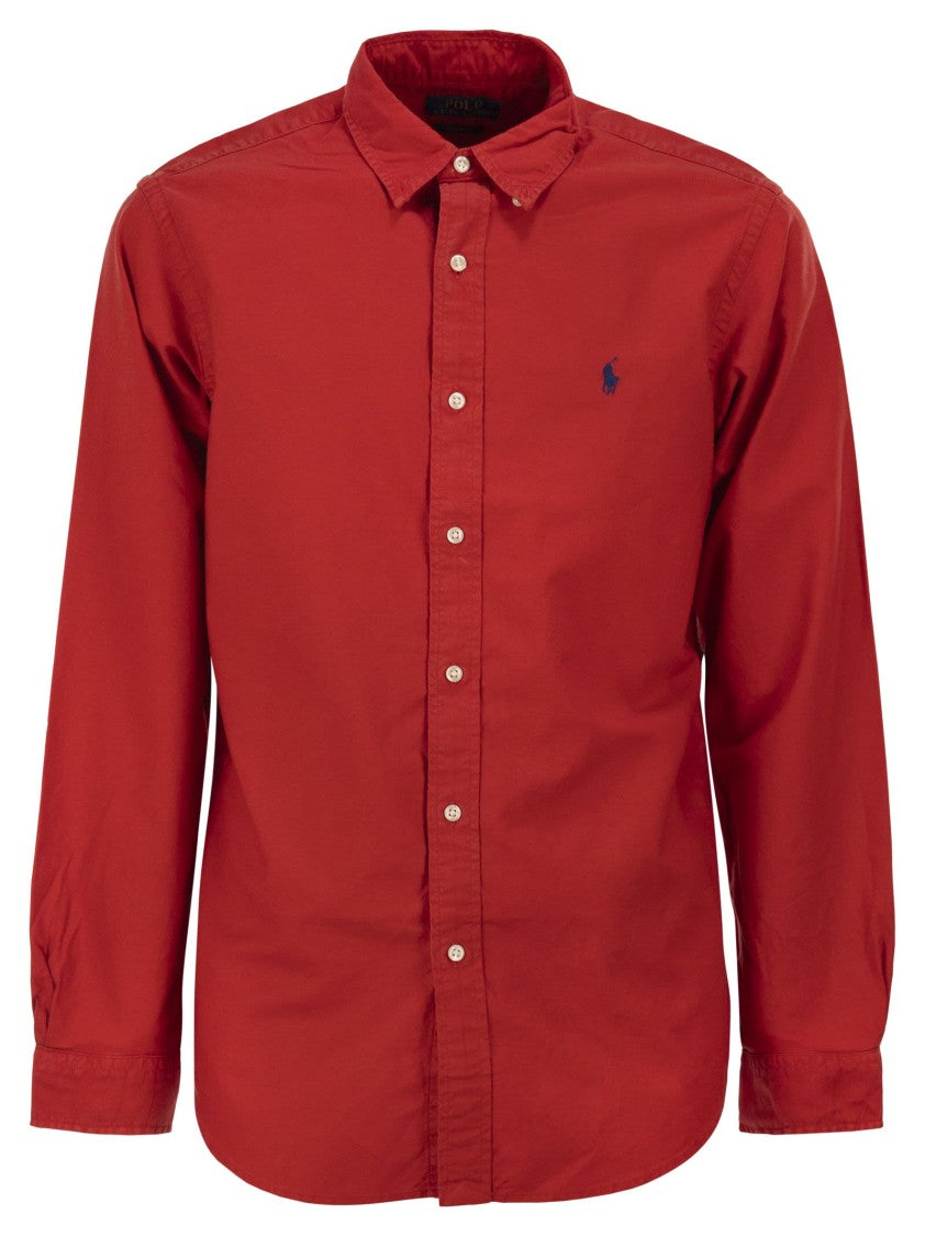 Polo Ralph Lauren Custom-Fit Garment Dyed Oxford Shirt