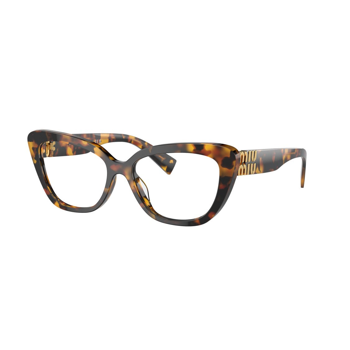 Miu Miu 0Mu 05Vv Bold Cat-Eye Tortoiseshell Sunglasses