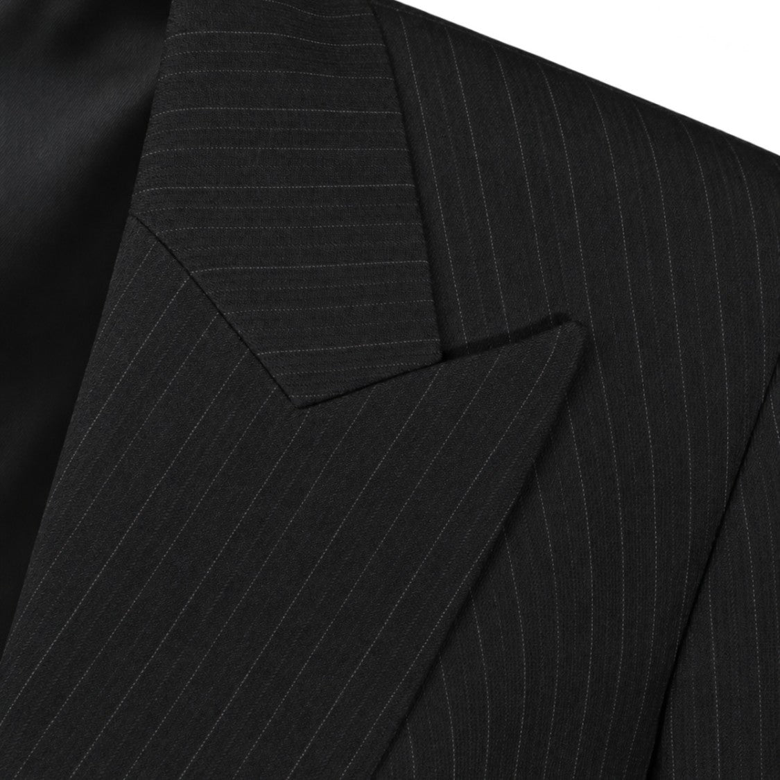 Saint Laurent Tailored Double-Breasted Pinstripe Blazer