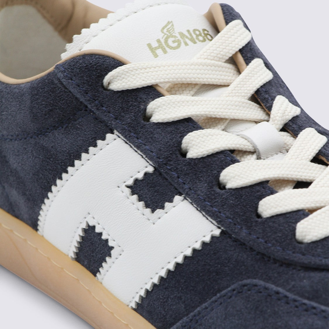 Hogan Navy Leather Cool Sneakers