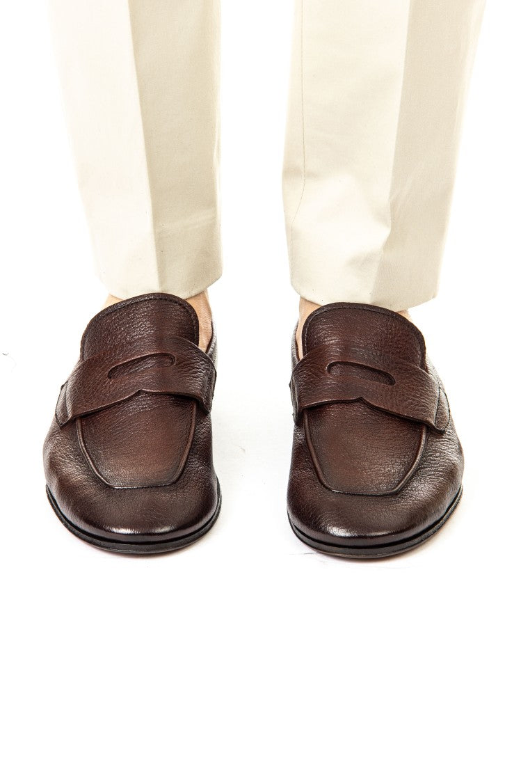 Henderson Deer Leather Moccasins With Foldable Sole