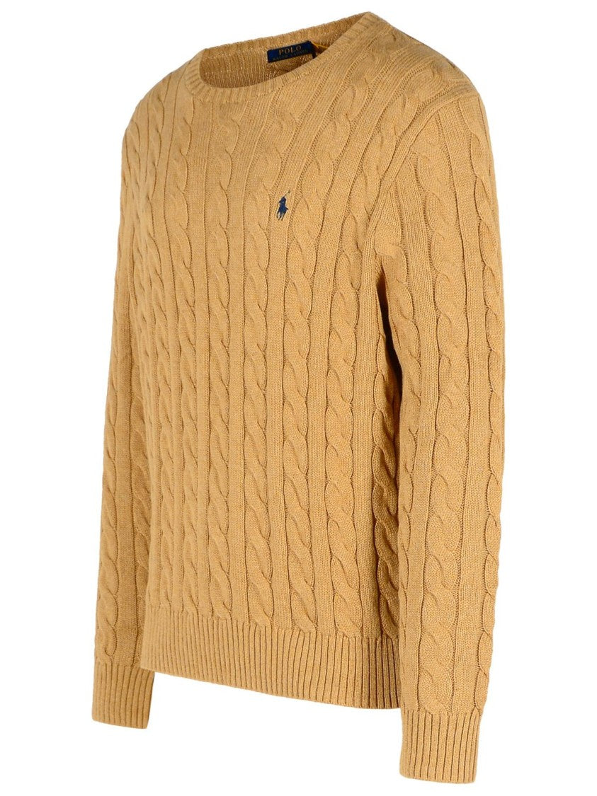 Polo Ralph Lauren Beige Cotton Sweater