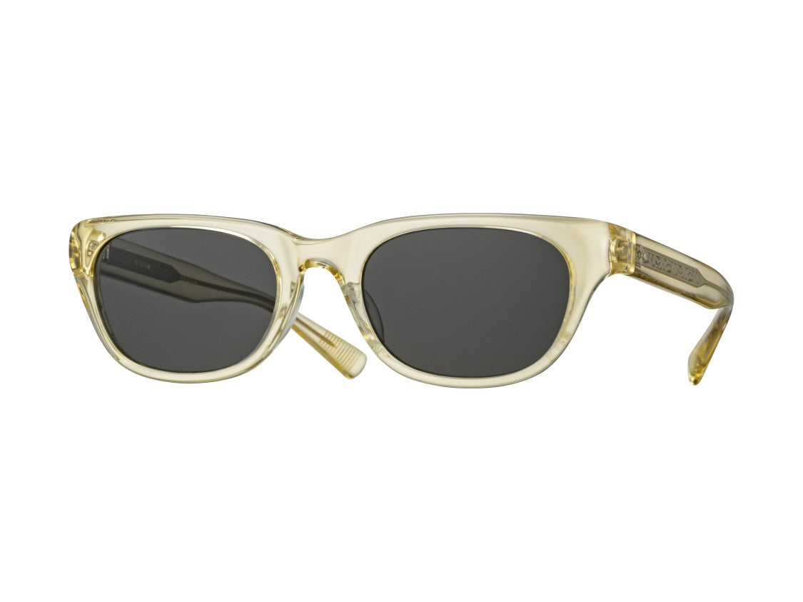 Eyevan Beige Malecon-Sun-E Square Sunglasses
