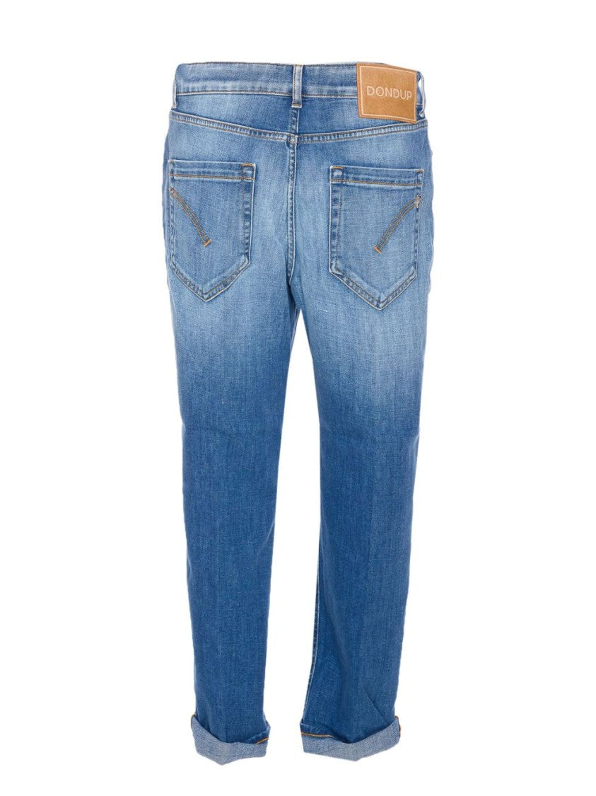 Dondup High-Rise Vintage-Style Denim Jeans