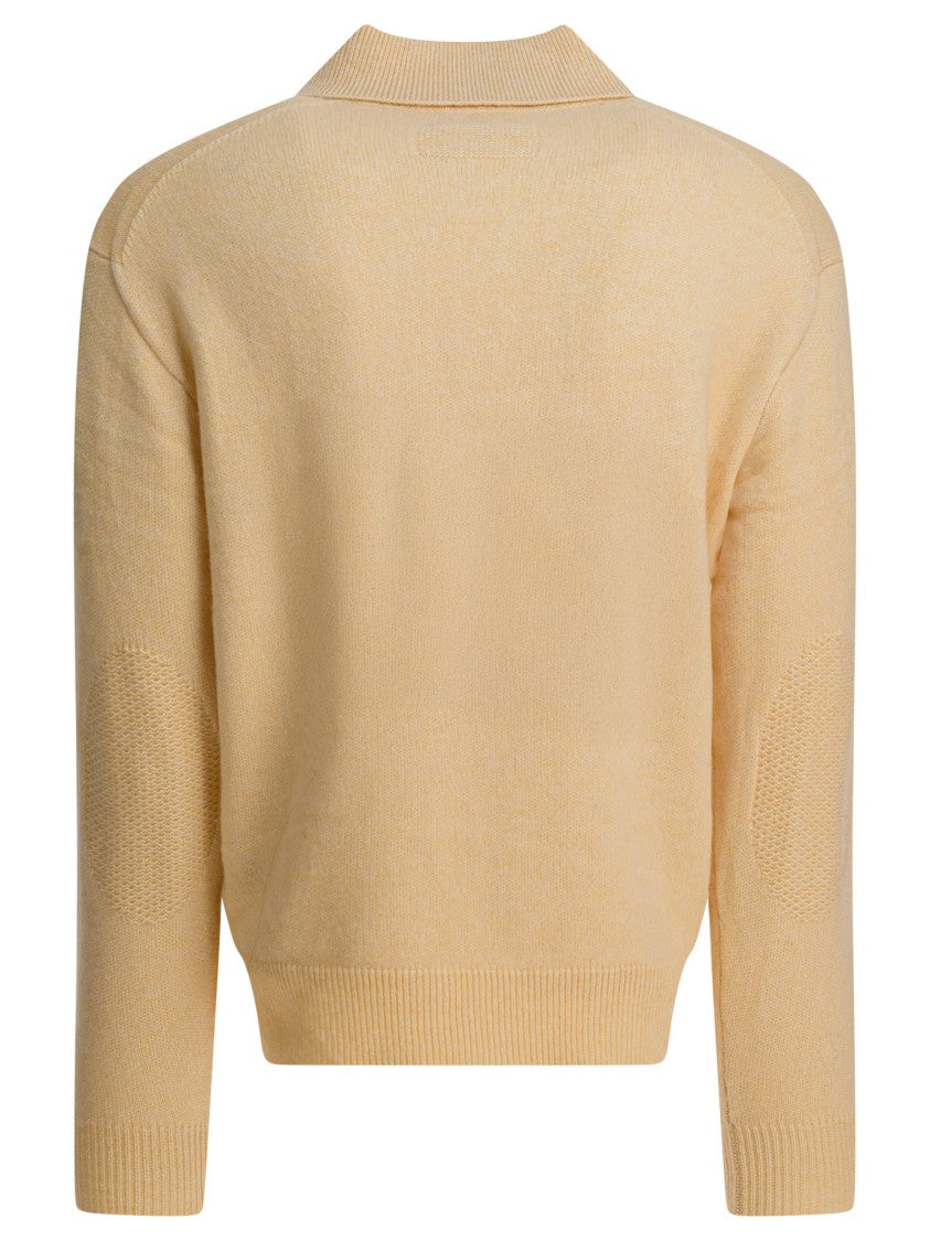 Guest In Residence Cashmere Polo Shirt With Classic Collar